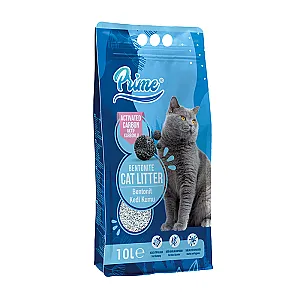 Prime Aktif Karbonlu Bentonit Kedi Kumu 10 L