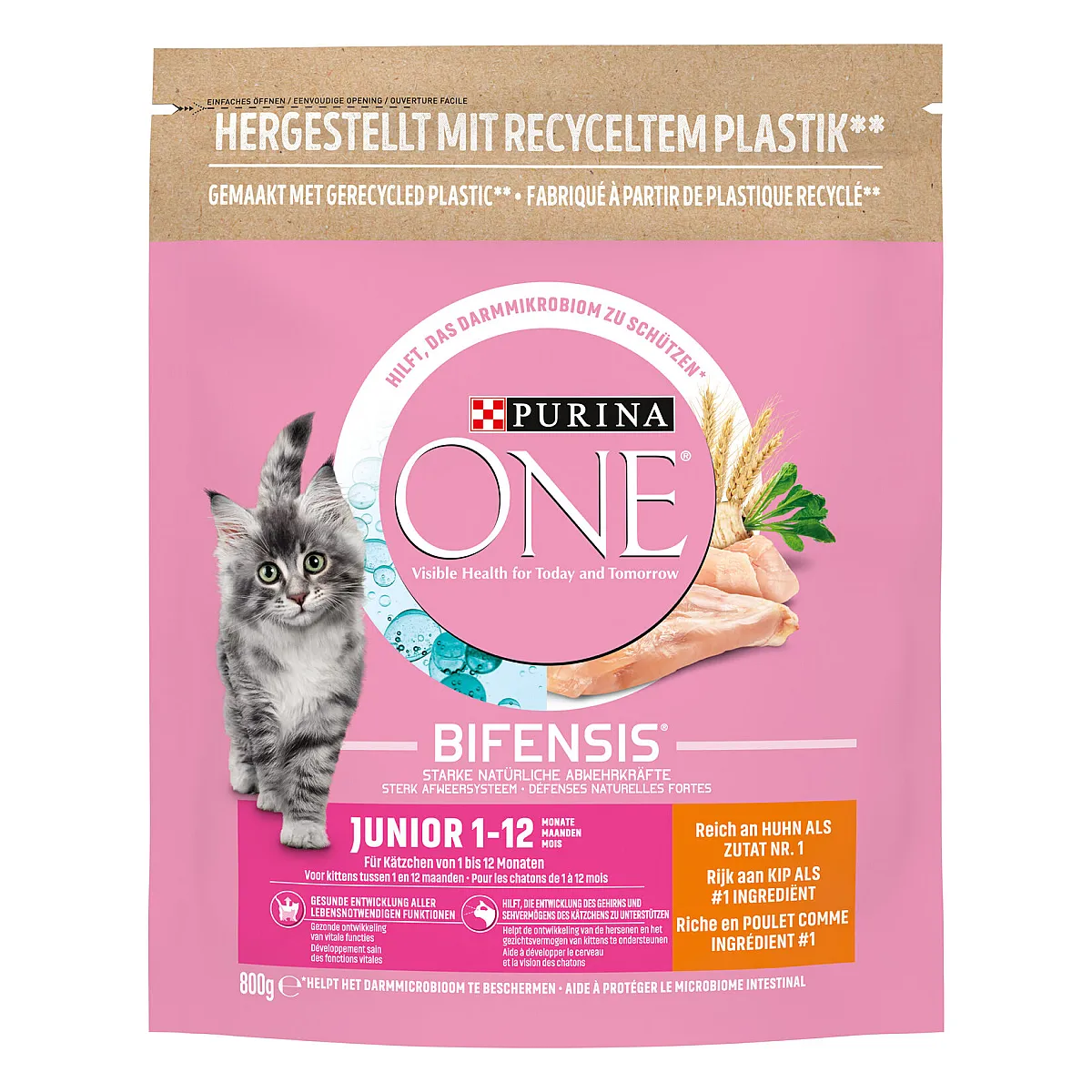 Purina One Bifensis Junior 1-12 Ay Yavru Kedi Maması Tavuklu 800 g