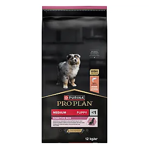 Pro Plan Puppy Medium Sensitive Skin Somonlu Orta Irk Yavru Köpek Maması 12 Kg