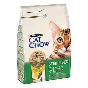 Cat Chow Tavuklu Kısırlaştırılmış Kedi Maması 3 kg - 1