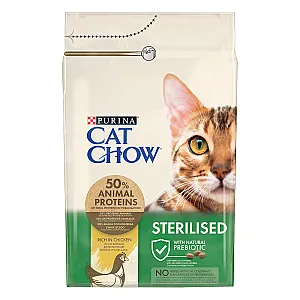 Cat Chow Tavuklu Kısırlaştırılmış Kedi Maması 3 kg - 2