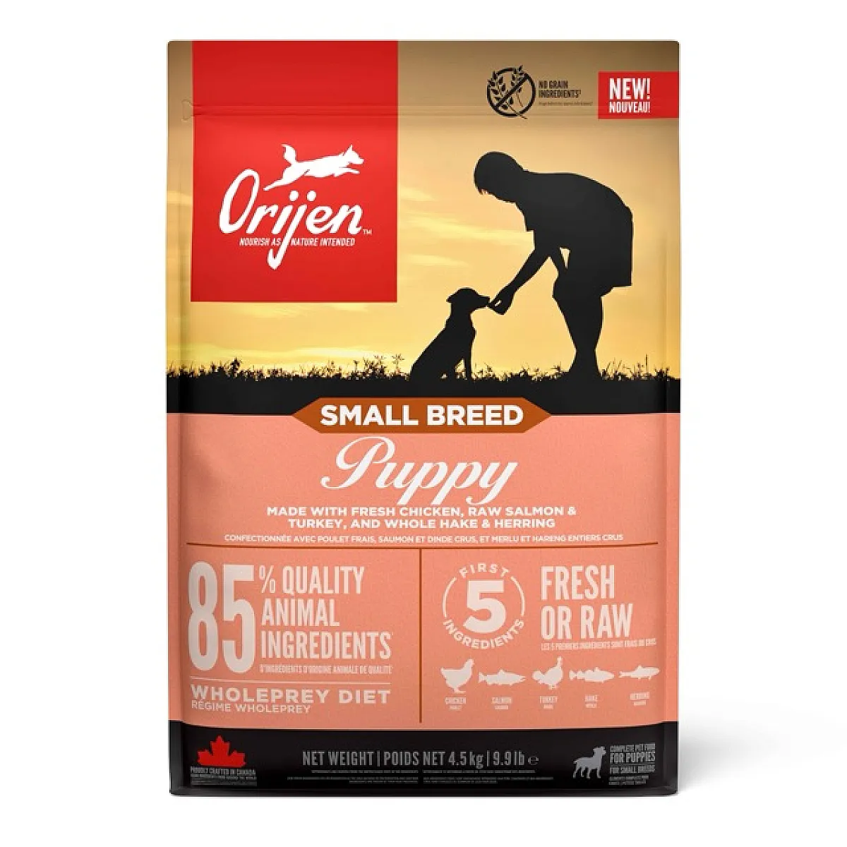 Orijen Small Breed Puppy Küçük Irk Yavru Köpek Maması 4.5 Kg
