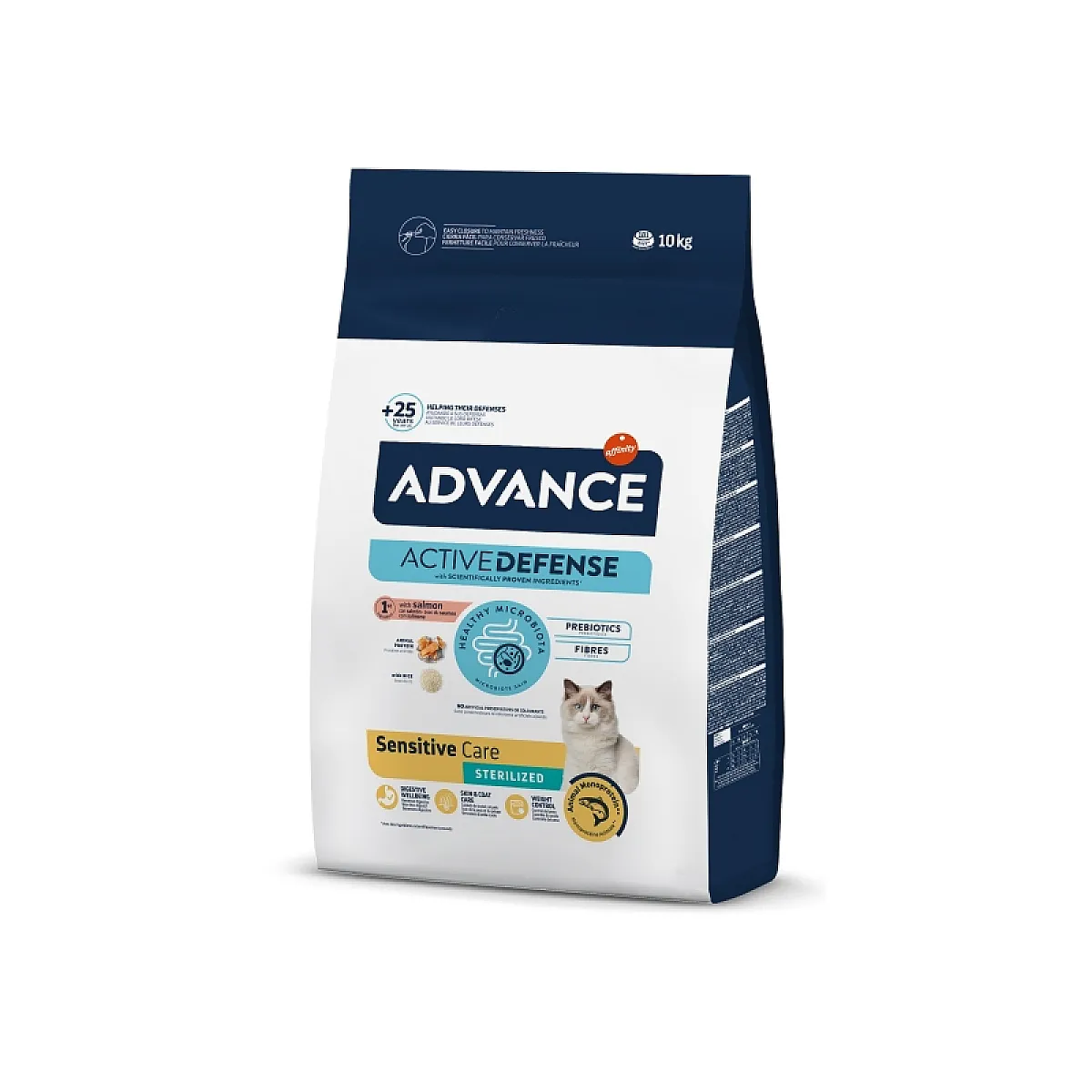 Advance Cat Sterilized Somonlu Hassas Yetişkin Kedi Maması 10 Kg