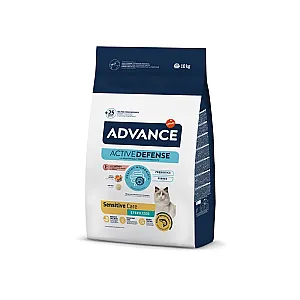 Advance Cat Sterilized Somonlu Hassas Yetişkin Kedi Maması 10 Kg