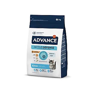 Advance Kitten Tavuklu ve Pirinçli Kuru Kedi Maması 3 kg