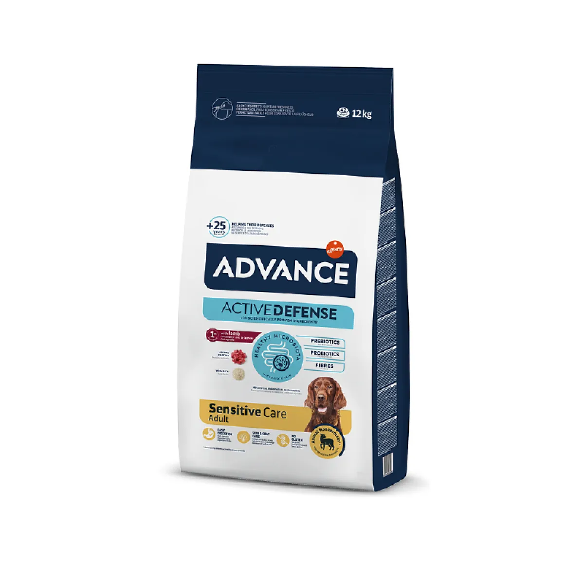 Advance Dog Sensitive Kuzu Etli ve Pirinçli Yetişkin Köpek Maması 12 Kg