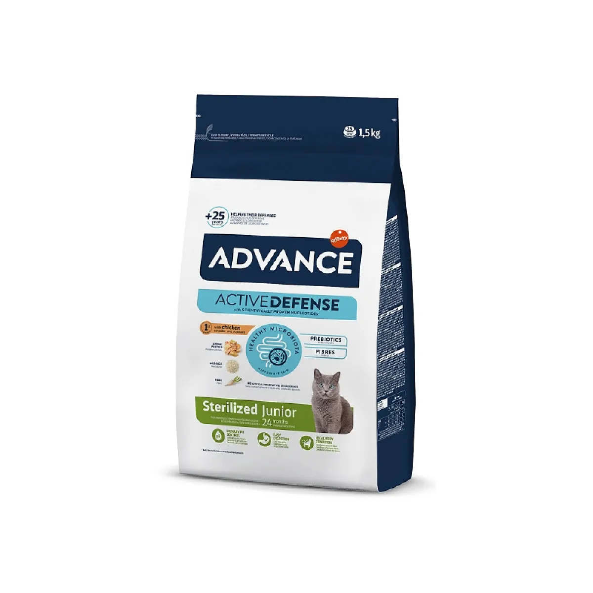 Advance Cat Young Sterilized Tavuklu ve Pirinçli Kısırlaştırılmış Yavru Kedi Maması 1,5 Kg