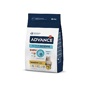 Advance Active Defense Sensitive Care Somonlu Yetişkin Kedi Maması 10 kg
