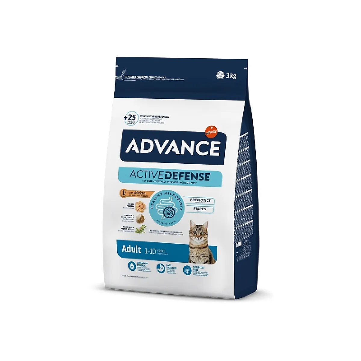 Advance Active Defense Tavuklu ve Pirinçli Yetişkin Kedi Maması 3 Kg
