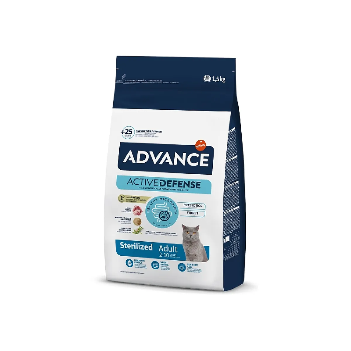 Advance Kısırlaştırılmış Yetişkin Kedi Maması Hindili 1,5 Kg