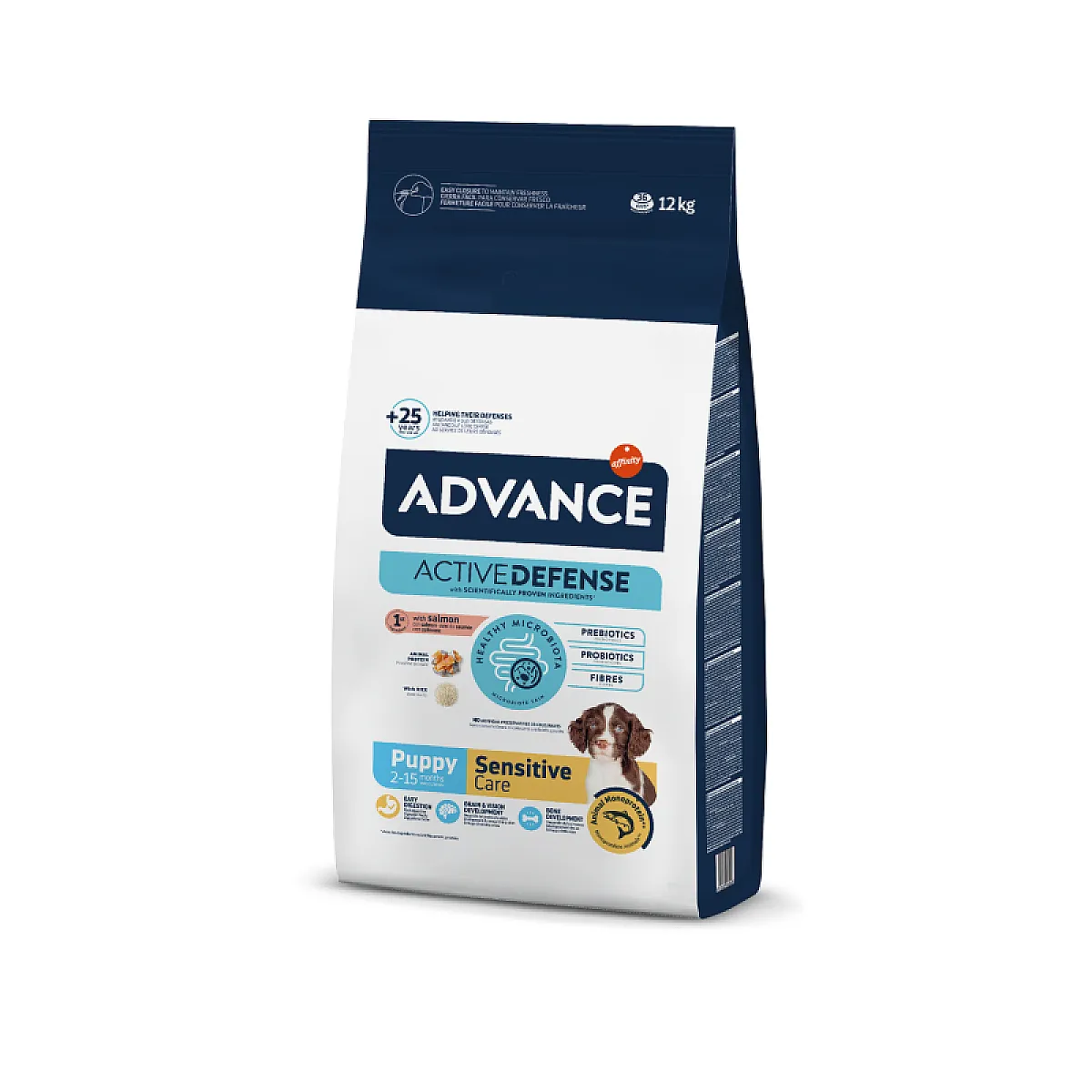 Advance Puppy Sensitive Somonlu Yavru Köpek Maması 12 Kg