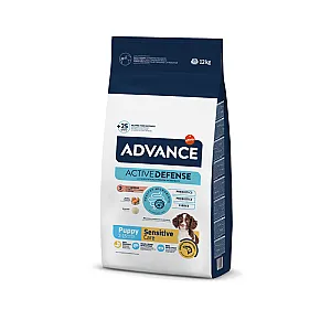 Advance Puppy Sensitive Somonlu Yavru Köpek Maması 12 Kg - 1