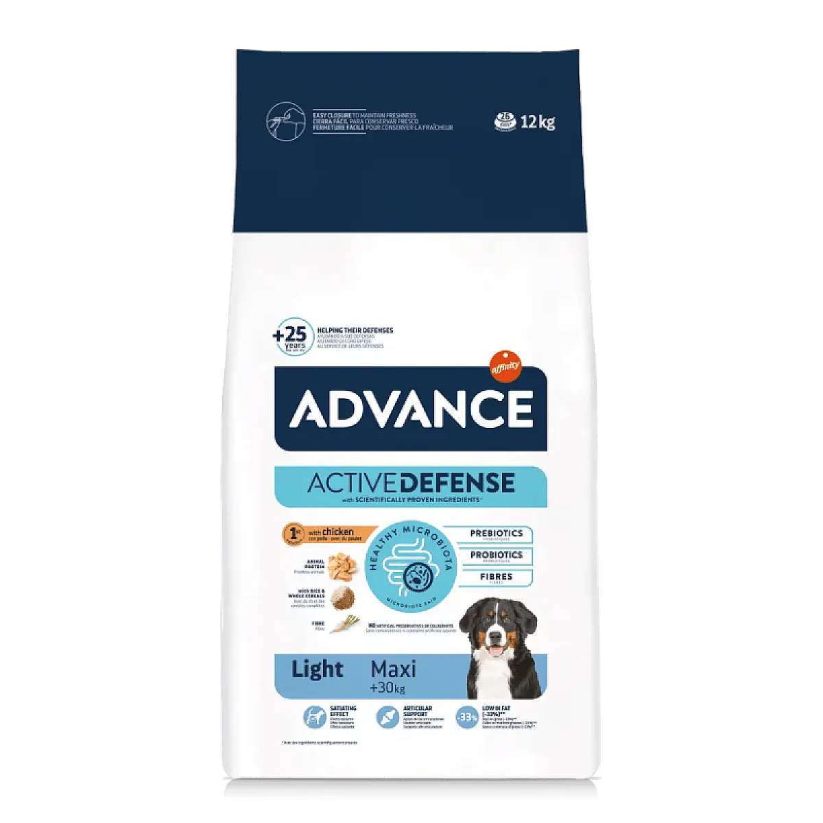 Advance Adult Maxi Light Büyük Irk Köpek Maması 12 kg