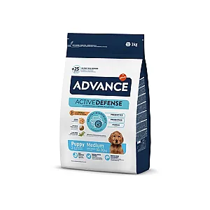 Advance Active Defense Tavuklu Yavru Köpek Maması 3 Kg - 1