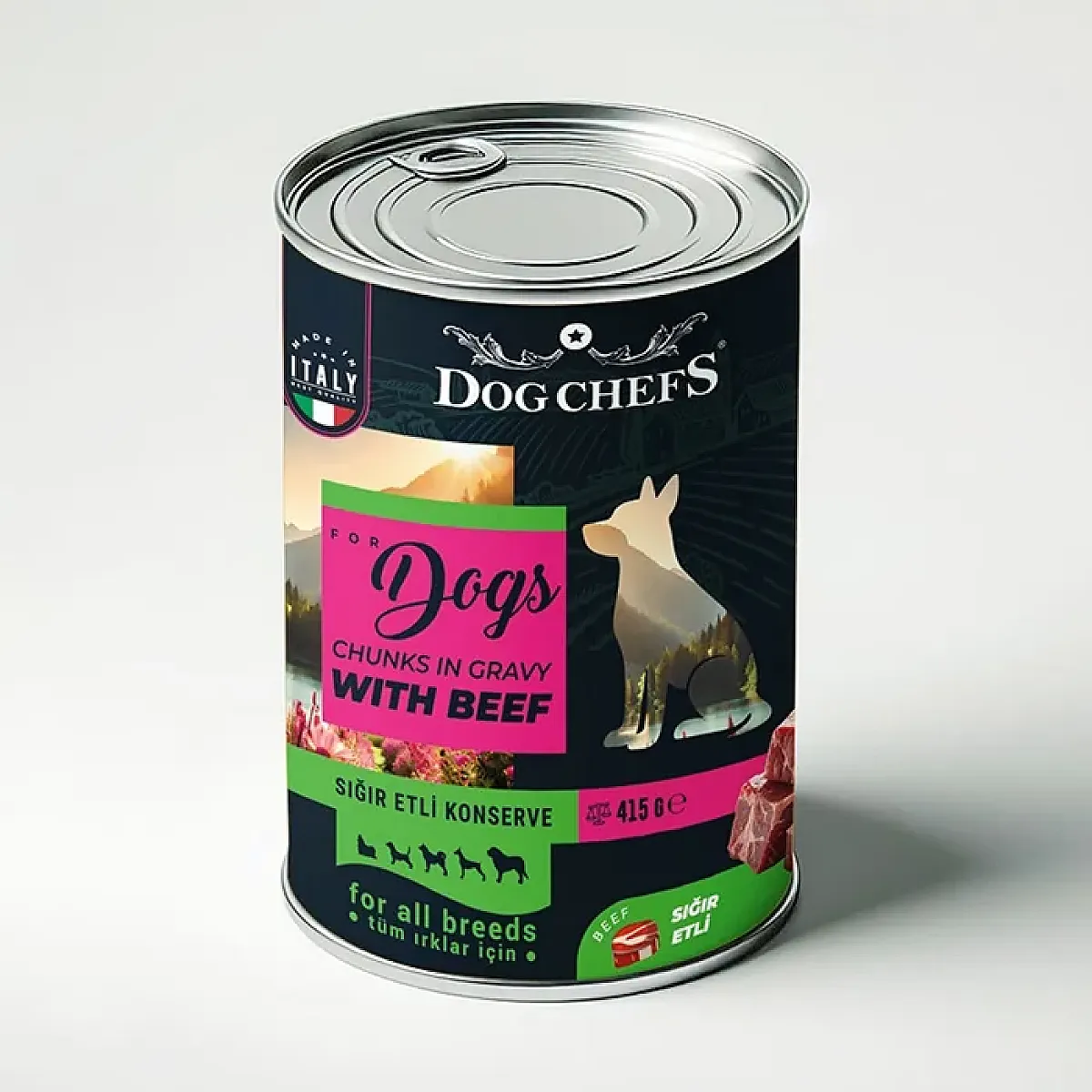 Dog Chefs Sığır Etli Konserve (415 Gr)