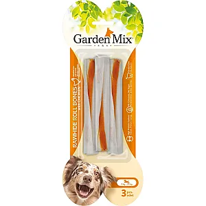Garden Mix Tavuklu Çubuk Deri Kemik 3 Adet 90 gr - 2