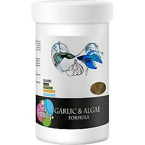 Pets Family Garlic & Algae Formula Balık Yemi 100ml/50g - 2