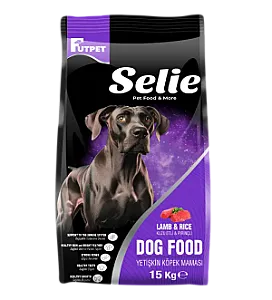 Futpet Selie Kuzu Etli ve Pirinçli Yetişkin Köpek Maması 15 Kg