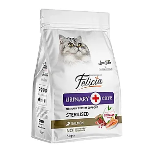 Felicia Hipoalerjenik Kolajen Destekli Somonlu Kısırlaştırılmış Kedi Maması 5 kg - 8