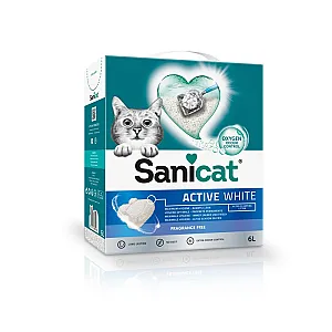 Sanicat Active White Kokusuz Kedi Kumu 6L - 2