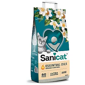 Sanicat Essential Oils Yasemin Kokulu Kedi Kumu 10 Kg