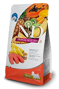 N&D Tropical Selection Somonlu ve Tropikal Meyveli Mini Irk Yetişkin Köpek Maması 5 kg