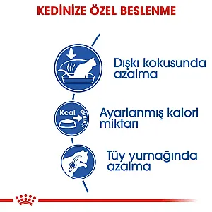 Royal Canin Indoor 27 Evde Yaşayan Yetişkin Kedi Kuru Maması 2 kg - 4