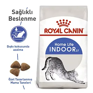Royal Canin Indoor 27 Evde Yaşayan Yetişkin Kedi Kuru Maması 2 kg - 5