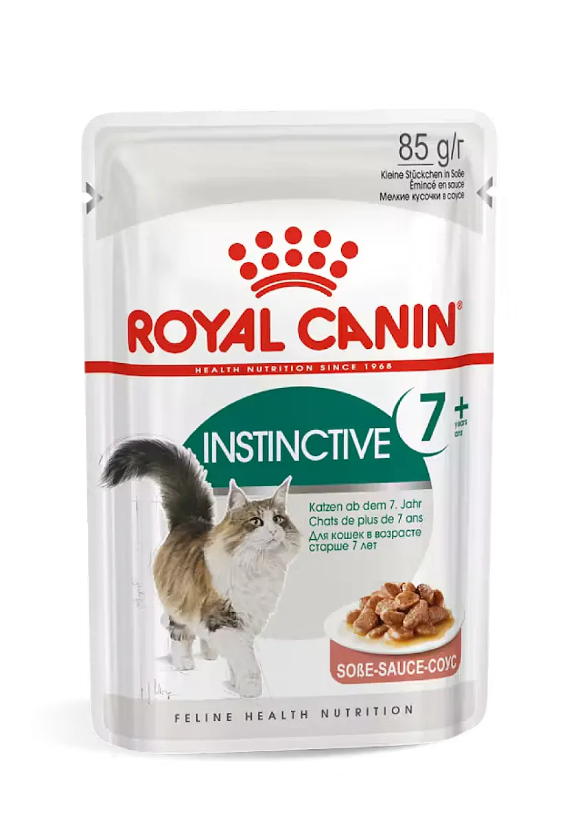 Royal Canin Instinctive 7+ Gravy Soslu Yaşlı Kedi Yaş Maması 12 x 85 g
