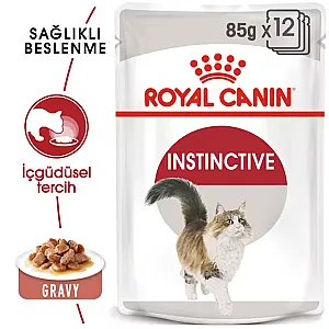 Royal Canin Instinctive Gravy Soslu Yetişkin Kedi Yaş Maması 12 x 85 g - 3