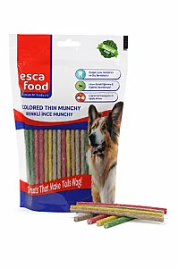 Esca Food Köpek İçin İnce Renkli Ödül Çubukları 50'li - 1