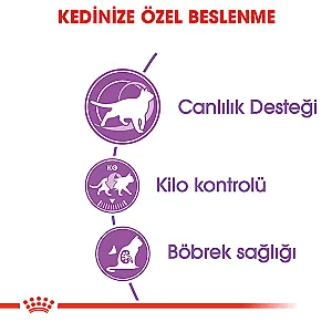Royal Canin Sterilised 7+ kısırlaştırılmış yaşlı kedi maması 1.5 kg paketi - 6
