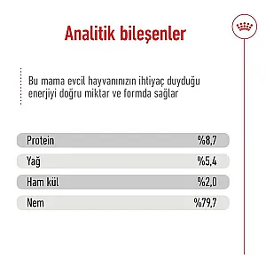 Royal Canin Medium Adult Loaf orta ırk yetişkin yaş köpek maması 410 g kutusu - 4