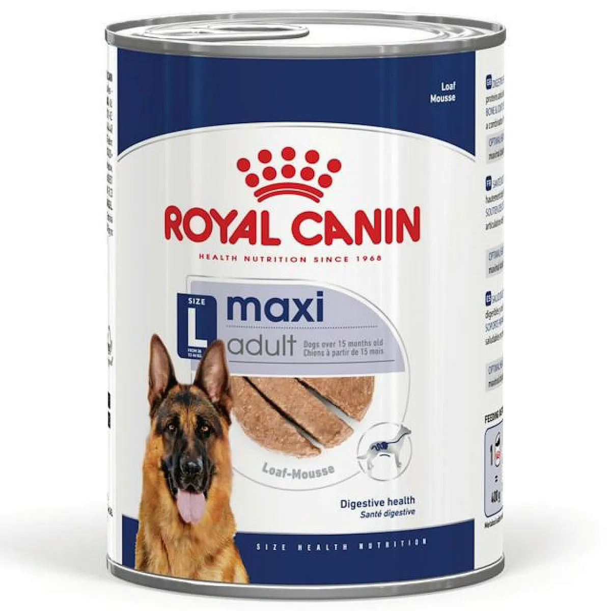Royal Canin Maxi Adult Loaf büyük ırk yetişkin yaş köpek maması 410 g kutusu