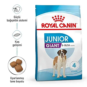 Royal Canin Giant Junior dev ırk yavru köpek maması 15 kg paketi - 2