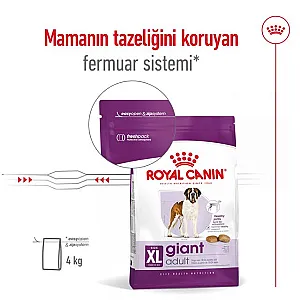 Royal Canin Giant Adult dev ırk yetişkin köpek maması 15 kg paketi - 7