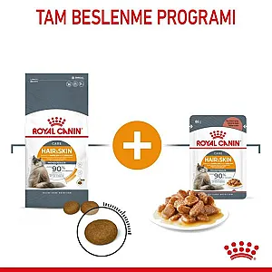 Royal Canin Hair & Skin Care deri ve tüy sağlığı yetişkin kedi maması 10 kg paketi - 9