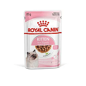 Royal Canin Kitten Gravy sos içinde taneler yavru kedi yaş maması 12 x 85 g kutusu - 2