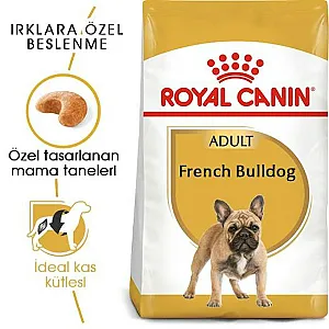 Royal Canin French Bulldog Adult Fransız Bulldog yetişkin köpek maması 3 kg paketi - 7