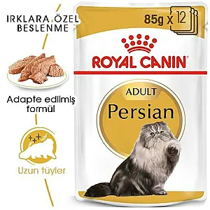 Royal Canin Persian Adult Loaf İran kedisi yetişkin yaş kedi maması 85 g poşeti - 7