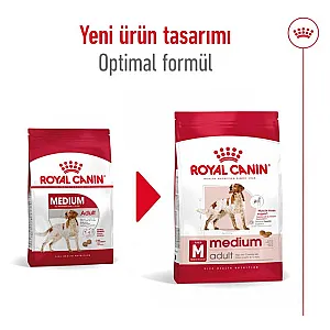 Royal Canin Medium Adult orta ırk yetişkin köpek maması 15 kg paketi - 5