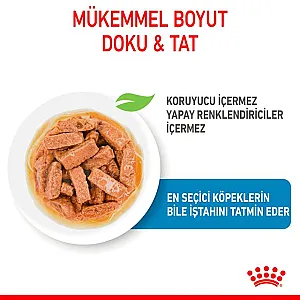 Royal Canin Maxi Puppy Gravy büyük ırk yavru yaş köpek maması 140 g poşeti - 4