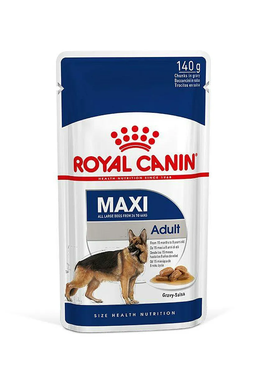 Royal Canin Maxi Adult Gravy büyük ırk yetişkin yaş köpek maması 140 g poşeti