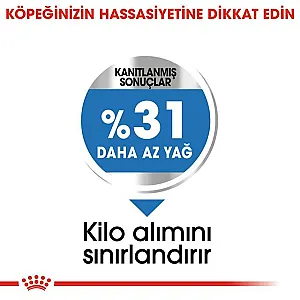 Royal Canin Mini Light Weight Care küçük ırk yetişkin köpek maması 3 kg paketi - 7