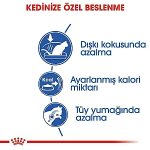 Royal Canin Indoor 27 evde yaşayan yetişkin kuru kedi maması 400 g paketi - 5