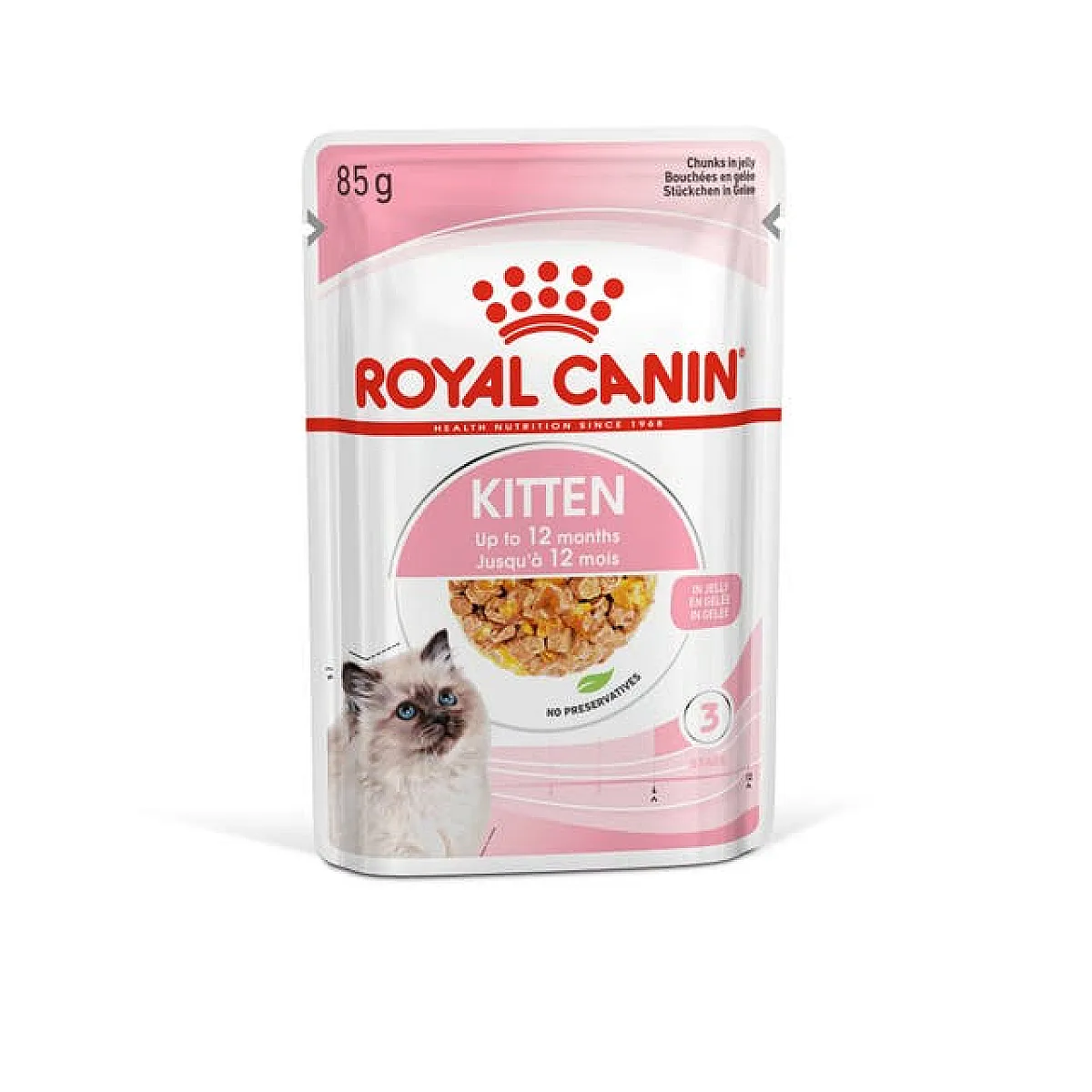 Royal Canin Kitten Jelly jöle içinde yavru kedi yaş maması 85 g poşeti