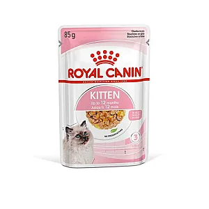 Royal Canin Kitten Jelly jöle içinde yavru kedi yaş maması 85 g poşeti - 1