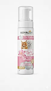 ROYALIST baby powder kedi ve köpek köpük şampuanı 200 ml - 1