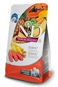N&D Tropical Selection Somonlu Tropikal Meyveli Ata Tahıllı Orta ve Büyük Irk Yetişkin Köpek Maması - 2
