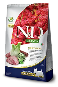 N&D Quinoa Digestion Kuzu Etli ve Rezeneli Mini Tahılsız Yetişkin Köpek Maması